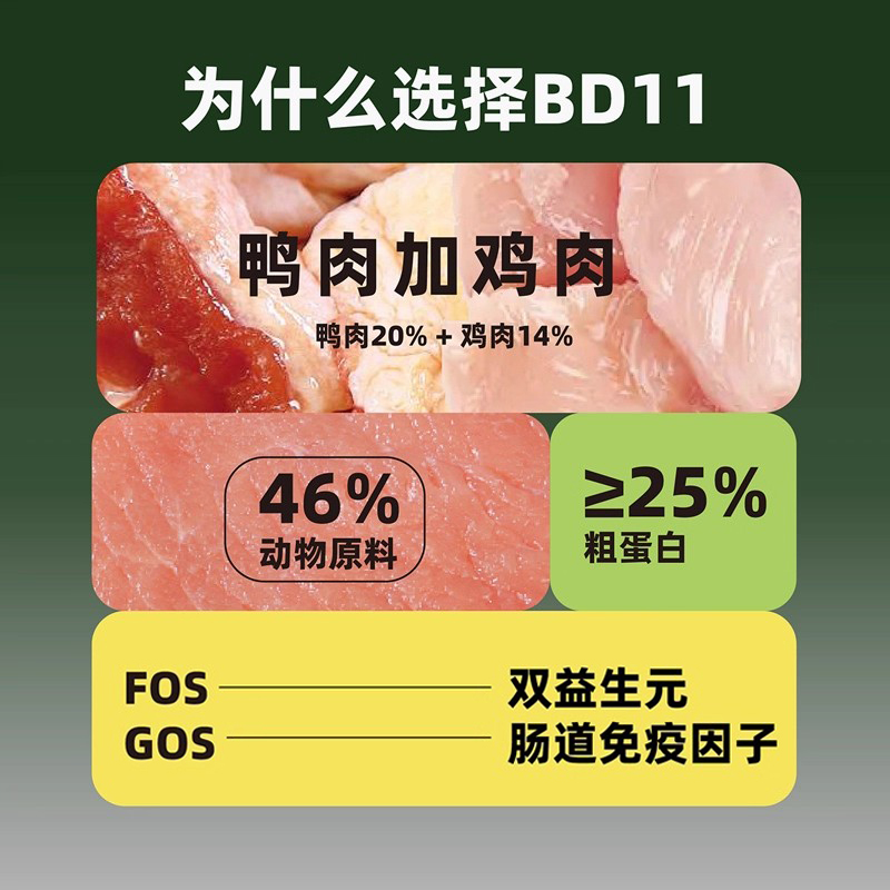 渔晓吃狗粮全价成犬幼犬通用犬粮鸭肉梨祛泪痕泰迪比熊宠物犬粮