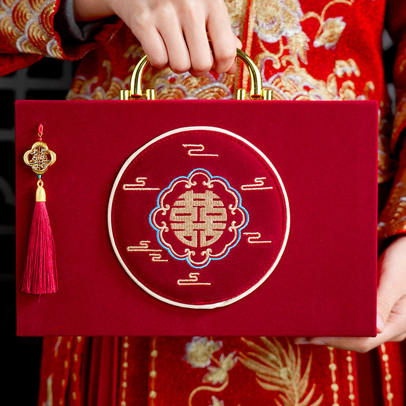 彩礼现金礼盒订亲彩礼盒钱箱结婚订婚礼金盒提亲聘金盒彩礼钱盒子,淘宝优惠券,粉丝福利购,淘宝优惠卷
