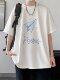 Short-sleeved t-shirt for men, trendy brand men's half-sleeved t-shirt top