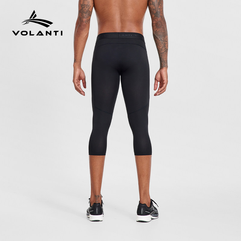 沃兰迪全能运动高弹七分裤速干智旋长裤男士透气美式紧身裤蓝球裤,淘宝优惠券,粉丝福利购,淘宝优惠卷