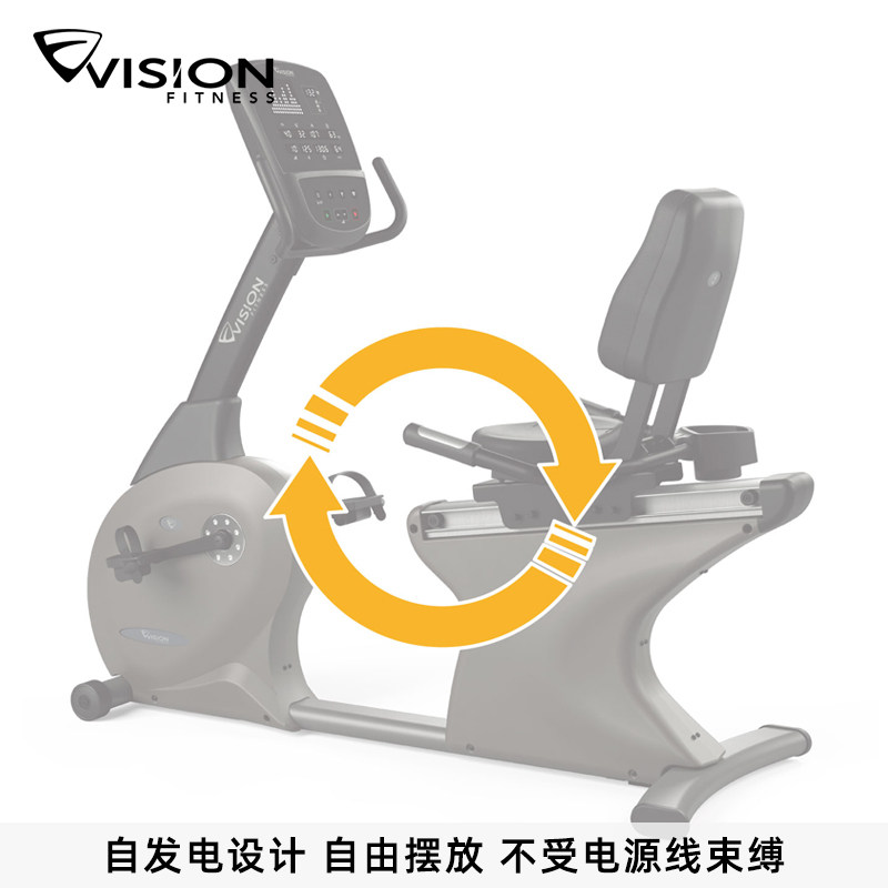 Qiaoshan horizontal electromagnetic control self-generating home exercise bike