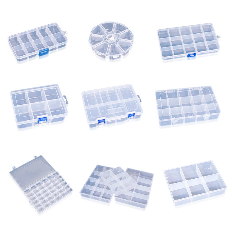 透明可拆塑料盒玩具饰品五金元件零件杂物分类储物整理多格收纳盒,淘宝优惠券,粉丝福利购,淘宝优惠卷