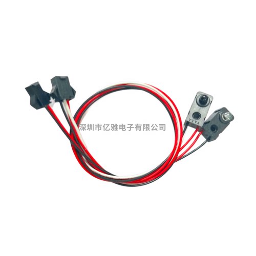 红外对管 0-1M分体对射型光电开关传感器 接收发射 计数感应模块 - 图3