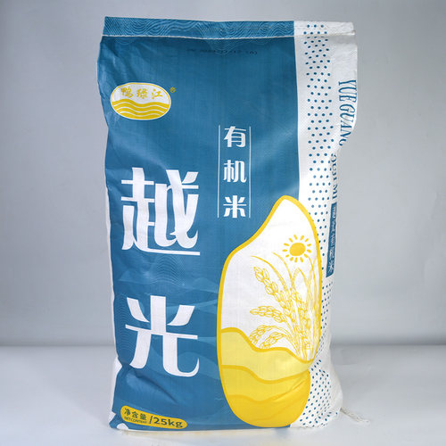 辽宁鸭绿江米业越光有机米25kg 日韩料理食材饭团 寿司米东北大米 - 图1