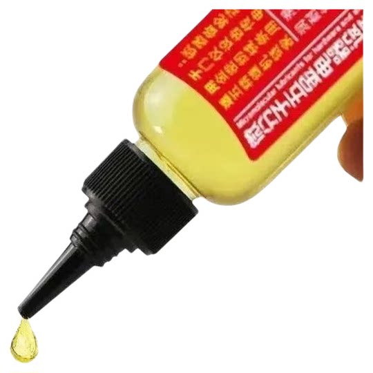 Cerradura de puerta de ventilador de aceite lubricante para el hogar, cerradura de botella de aceite con cojinete, eje de puerta central, aceite antioxidante, aceite de mantenimiento especial, aceite de cadena