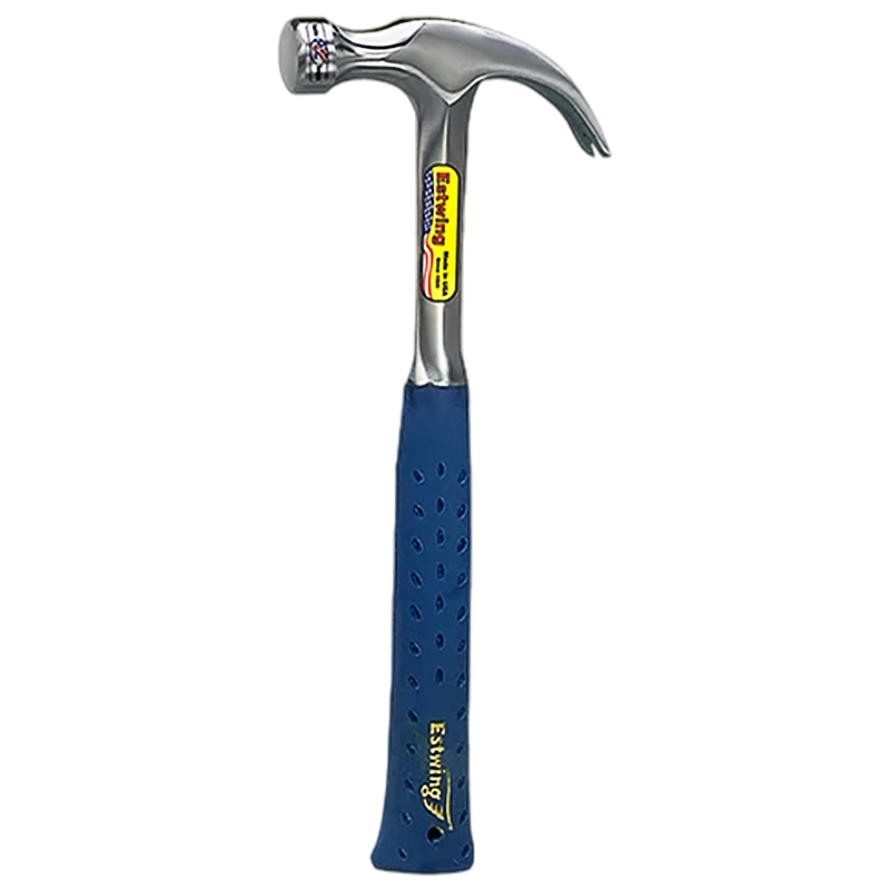 美国东翼ESTWING羊角锤榔头木工锤拔钉E3-16C和E16C减震把手进口 - 图0