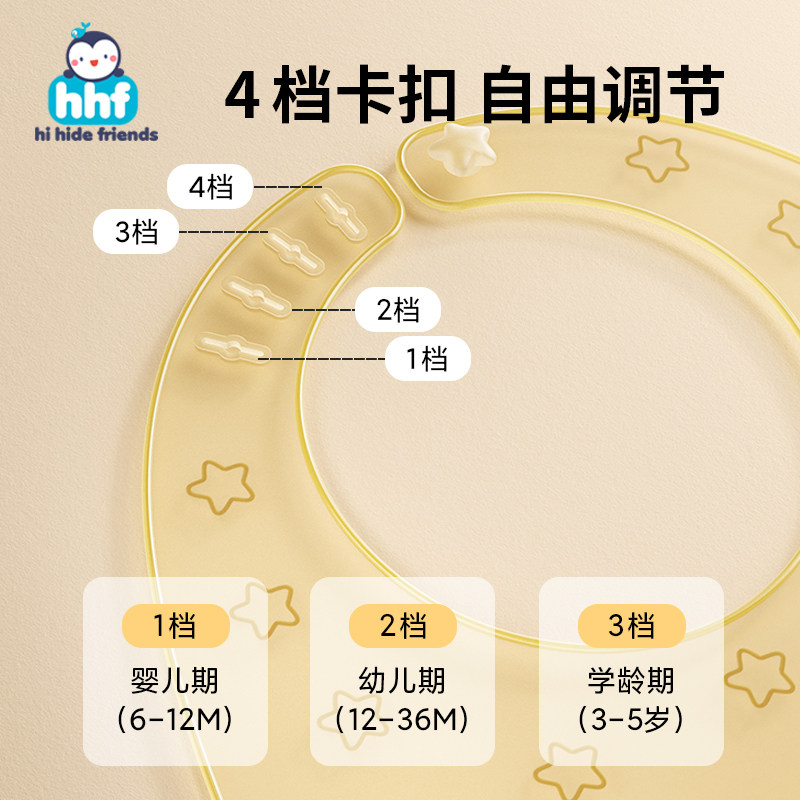 婴幼儿辅食吃饭围兜宝宝硅胶饭兜自主进食神器小孩防水防脏喂饭兜,淘宝优惠券,粉丝福利购,淘宝优惠卷