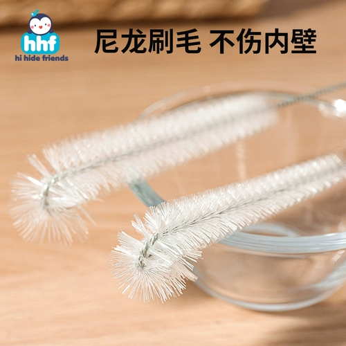 Комплект, бутылочка для кормления, щеточка, заварочный чайник, длинная щетка