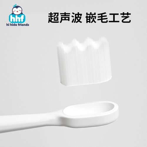 Детская зубная щетка для тренировок с мягкой щетиной, 0-1-2-3 лет