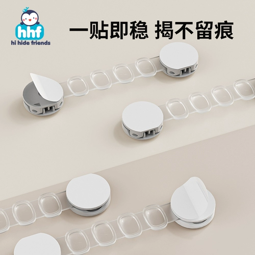 Детская защитная застежка для ящиков, детский защитный замок, фиксаторы в комплекте, защита от ожогов