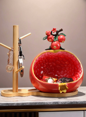 多子多福摆件收纳存储新中式