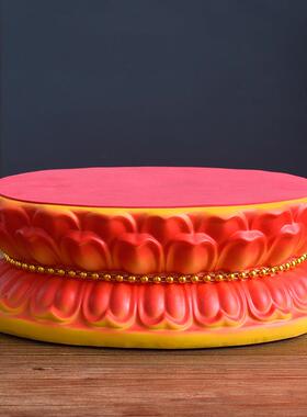 佛像垫高底座托加高家用佛前佛台供奉观音财神爷莲花陶瓷佛具用品