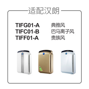 适配德国汉朗空气净化器滤网TIFG01-A/TIFF01-A贵族滤芯TIFC01-B