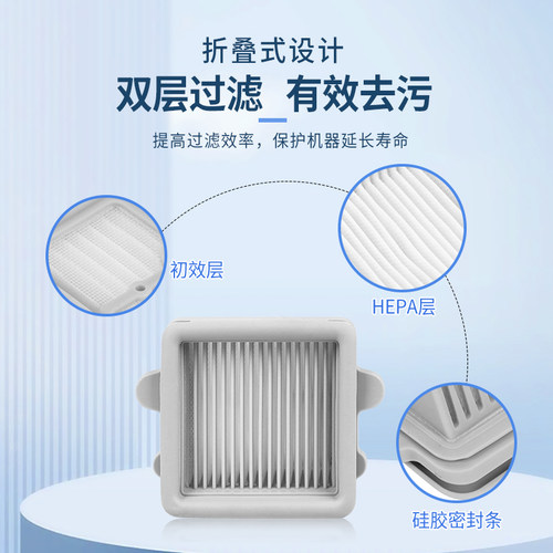 适配石头洗地机配件A30 Pro Combo/Steam滚筒滚刷滤网清洁液耗材 - 图1