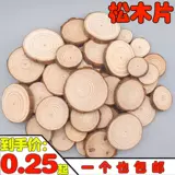 Круглый деревянный пленка Ежегодный рингвудский пьеса декоративная декоративная карта