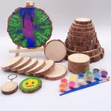 Круглый деревянный пленка Ежегодный рингвудский пьеса декоративная декоративная карта