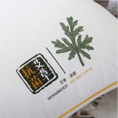 2022新款磨毛艾草枕护颈助眠枕头枕芯_床品贸易中心_床上用品-第2张图片-提都小院