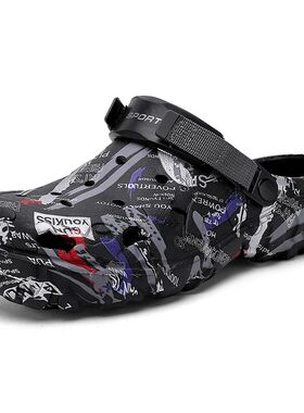 2025 Men's Summer Clogs Sandals Eva Slippers Men Fashion Fla