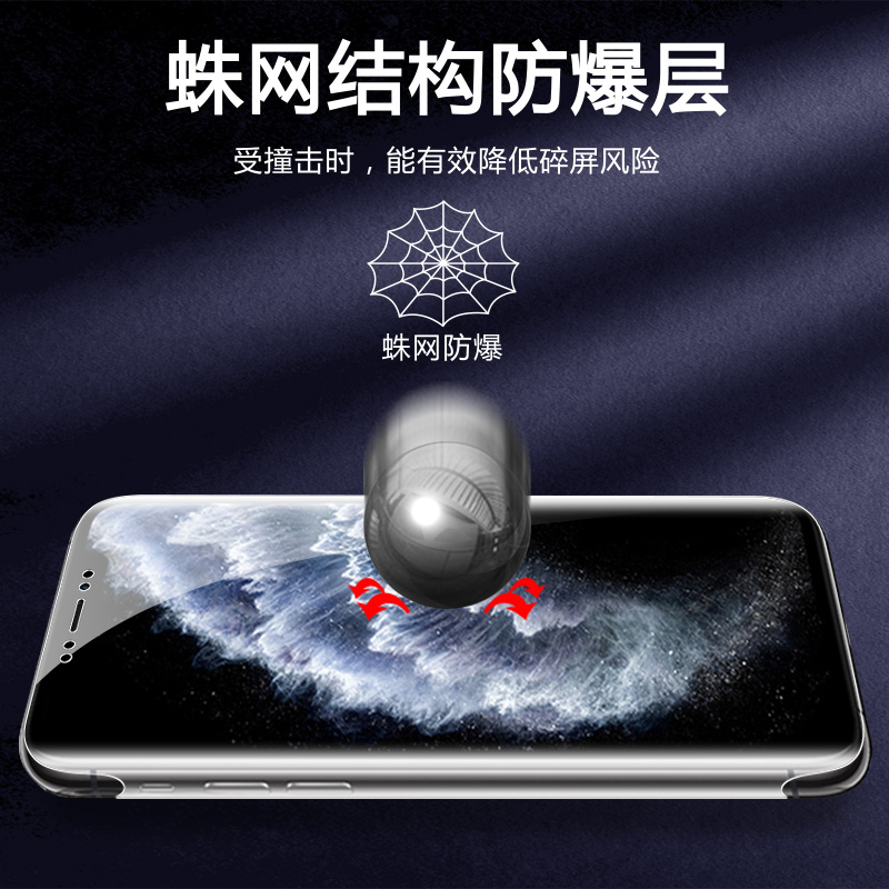 适用苹果11promax手机膜全包iphone11por前后一体360°全包水凝膜11手机贴膜全屏覆盖xsmax前后全身全包膜 - 图2