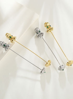 藏式天珠吊坠空托螺纹吊坠空托