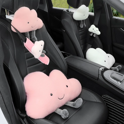 Высококлассный комплект для автомобиля, креативное мультяшное кресло, подушка для шеи, с защитой шеи