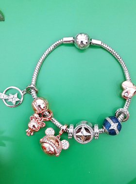 小巧礼物星际熊时尚风手链时尚