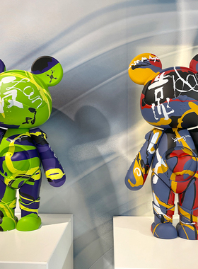 手办摆件星际熊ABS四肢可转动