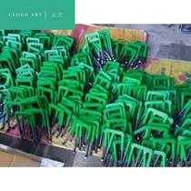   Climbing plastic-iron sewer sand well cellar well climbing sewage well corrosion resistant perineum steel ladder straight ladder well