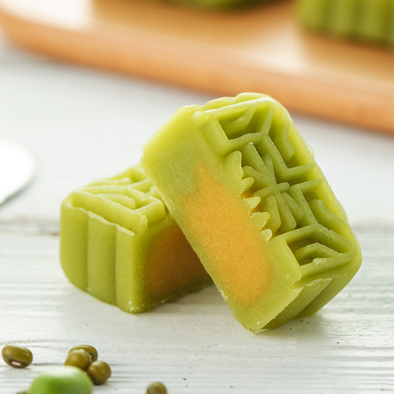 意贝尼绿豆糕老式正宗美味零食糕点 恒好食品传统糕点