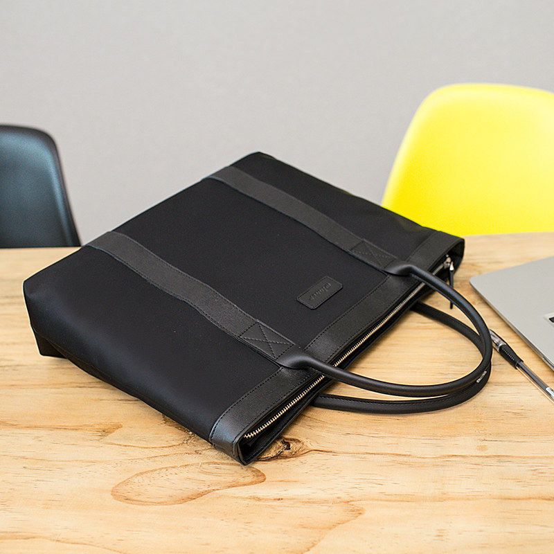 女士手提包商务包韩版a4资料袋 米思苏女士包袋