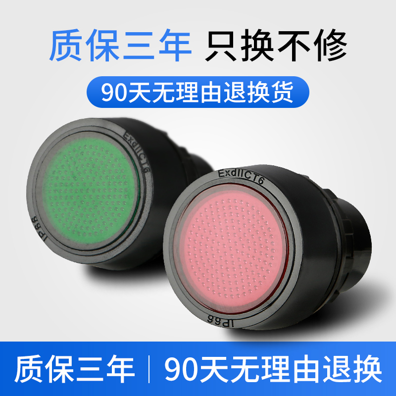 BD8030-2防爆防腐信号灯exd指示灯24V36V220V多色可选防爆箱信号 - 图0