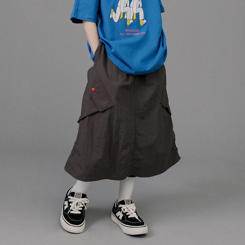 【街头系列】TYAKASHAKIDS塔卡沙童装裙子女童半身裙潮流休闲长裙,淘宝优惠券,粉丝福利购,淘宝优惠卷