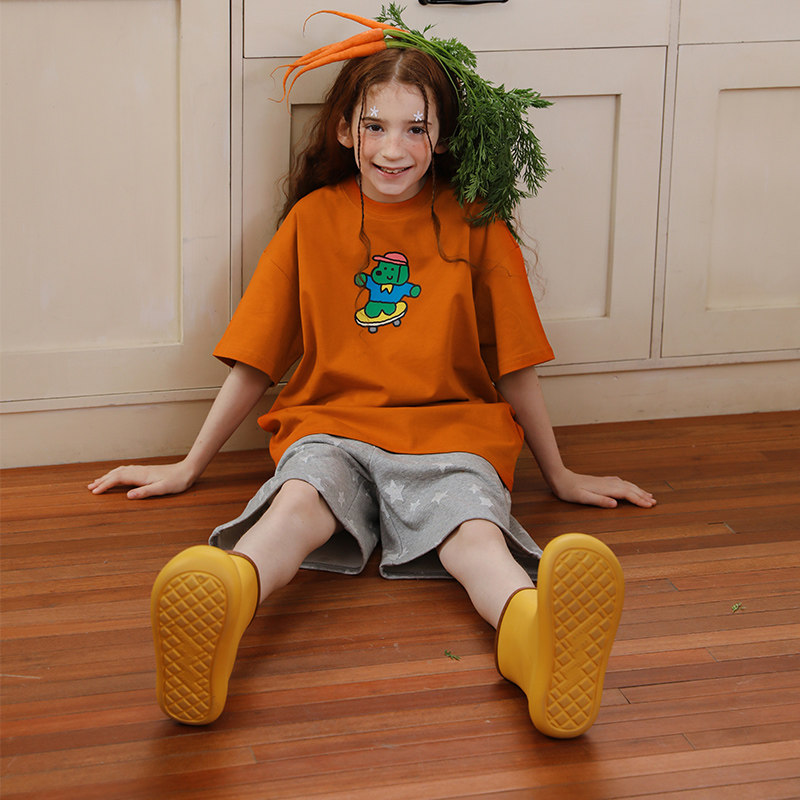 TYAKASHAKIDS塔卡沙童装T恤男女童半袖上衣夏季新款短袖T恤宽松,淘宝优惠券,粉丝福利购,淘宝优惠卷