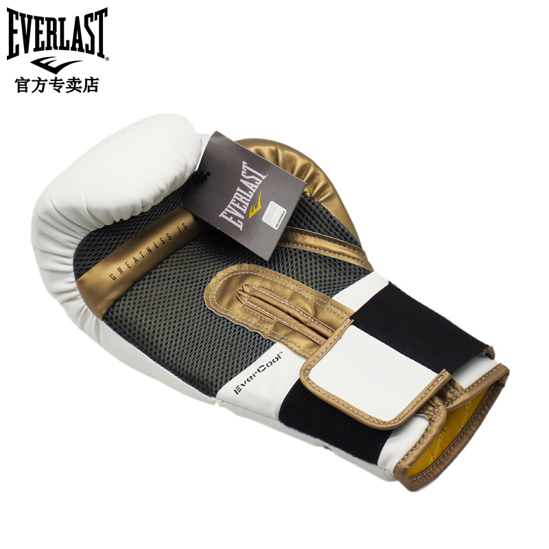 EVERLAST PROTEX2拳击手套男女散打训练泰拳格斗搏击专业沙袋拳套-图3