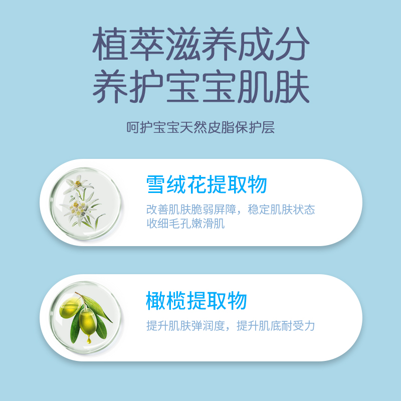 皇家婴童婴童宝宝泡泡沐浴露洗发水二合一正品儿童新生婴儿专用