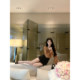 JustQin tipsy liqueur 2026 summer new style waist lace chiffon shirt sexy top blouse