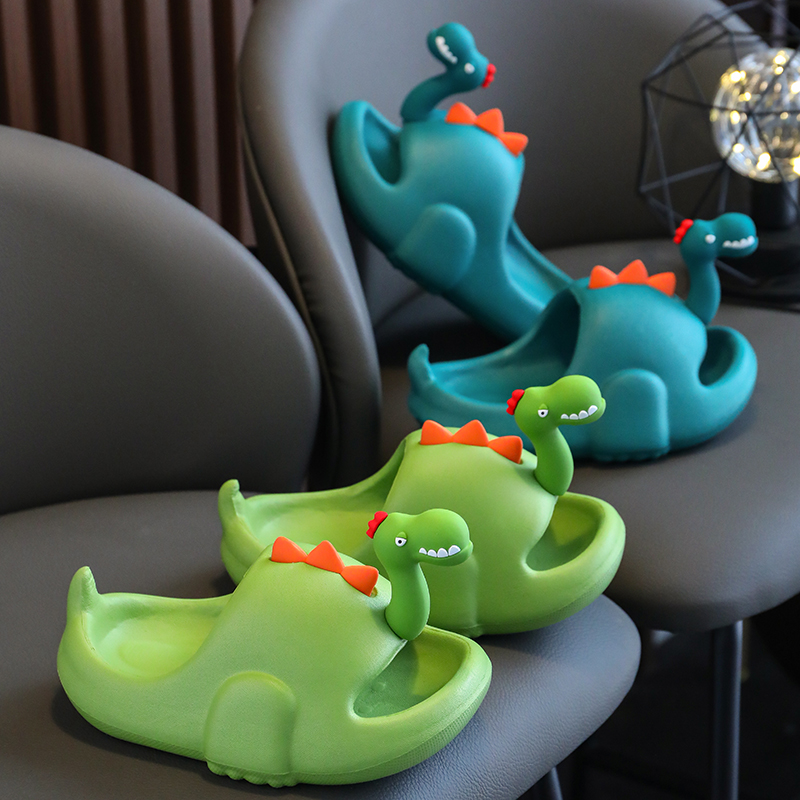 巴奇象儿童拖鞋恐龙男女童夏季室内家居洗澡防滑软底小孩宝宝凉拖