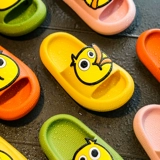 Детские слайдеры, мультяшные нескользящие тапочки на платформе, популярно в интернете, мягкая подошва