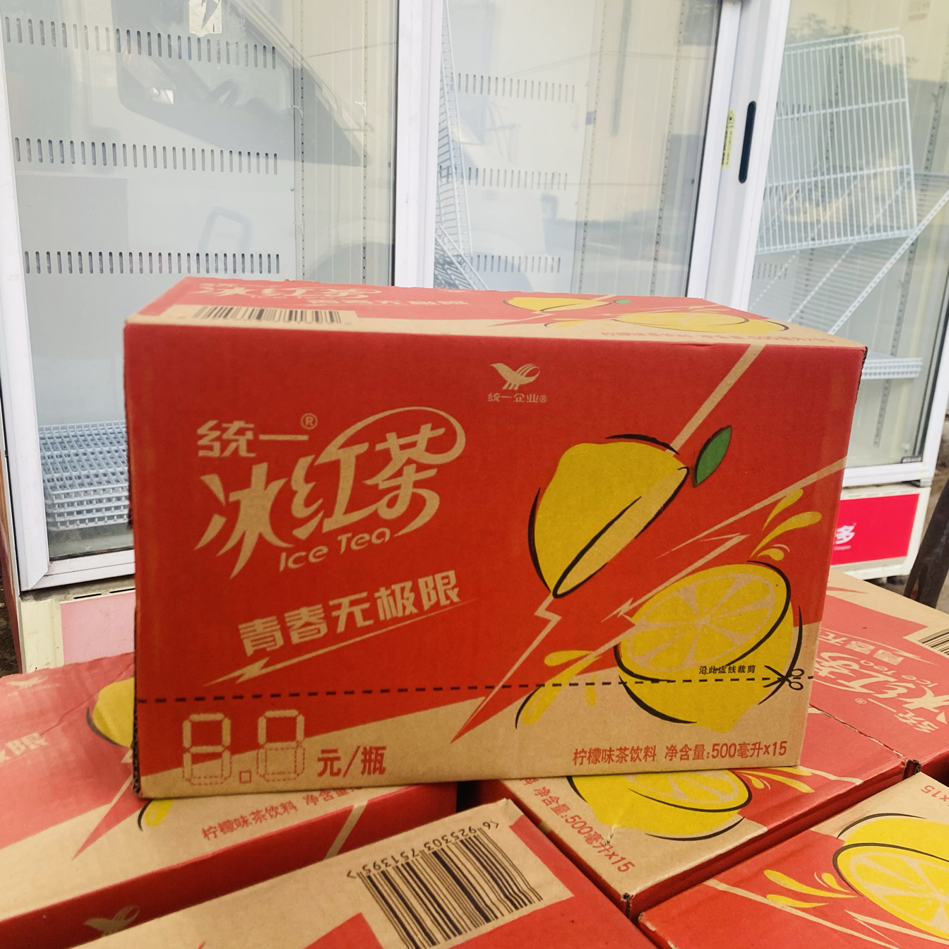 10箱 统一冰红茶500毫升*15瓶整箱 柠檬红茶 上海送货上门 - 图1