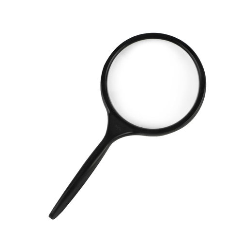 图绘通手持式放大镜高清高倍儿童学生放大镜便携式扩大镜高倍镜100mm老花眼扩大镜老人看书阅读鉴定收藏维修 - 图3