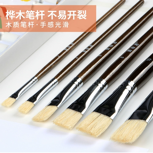 Кисть, комплект, акрил, акварель, мелки, художественная пигментированная гуашь для начинающих, щетка для создания градиентных переходов