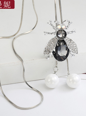 新款潮高端大气秋冬季时尚毛衣链