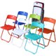Simple folding chair stool back chair household portable computer chair office chair conference chair chair chair dormitory chair