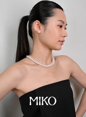 赵丽颖戴珍珠项链米扣珍珠