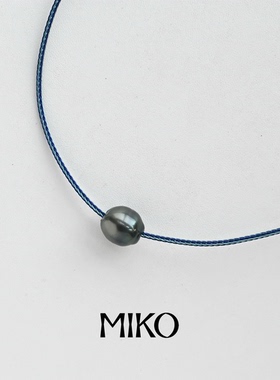 新款原创链叠戴双层项链淡水巴洛克海水大溪地珍珠虎眼石小众高级