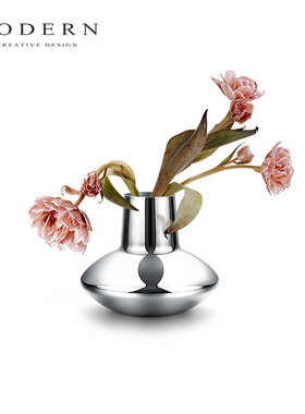 摩登MODERN轻奢创意插花瓶北欧极简约干花摆件生日乔迁礼物摆件