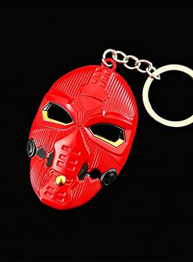 三角洲周边S8老赛赤枭信物赛伊德面具挂件钥匙扣模型玩具收藏摆件