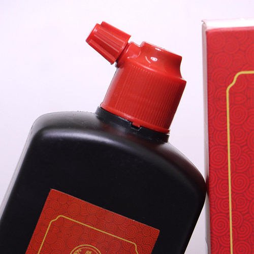 滕王阁胡麻油墨油烟墨汁毛笔书法专用墨汁学生国画白描亮黑浓墨液 - 图1