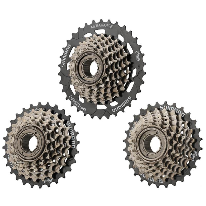 正品禧马诺SHIMANO TZ500-7飞轮山地自行车6/7速旋式飞轮28T 34T - 图3