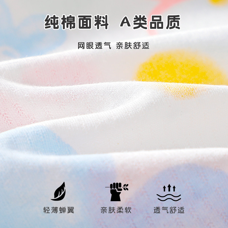 木木屋婴儿裙子夏季纯棉小女孩碎花裙小裙子洋气连衣裙夏天女童